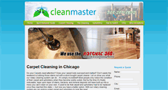 Desktop Screenshot of cleanmasterchicago.com